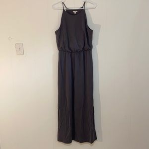Gap grey modal maxi dress M